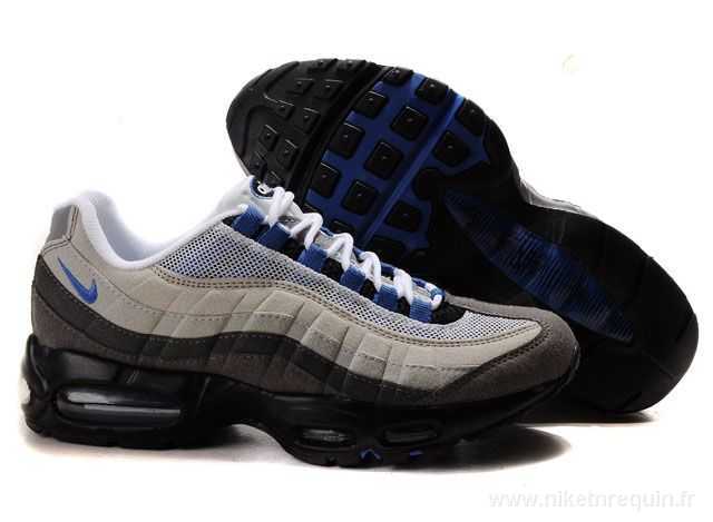 Nike Gray And Navy Shoes